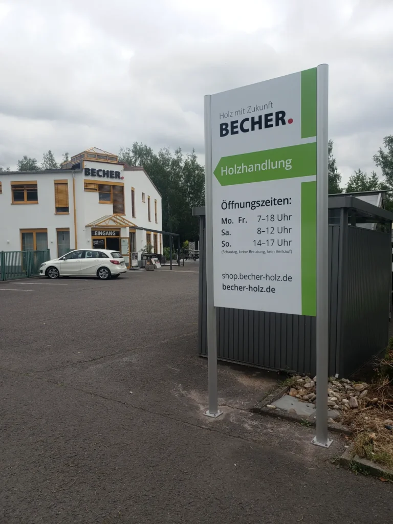 Schildsystem Becher